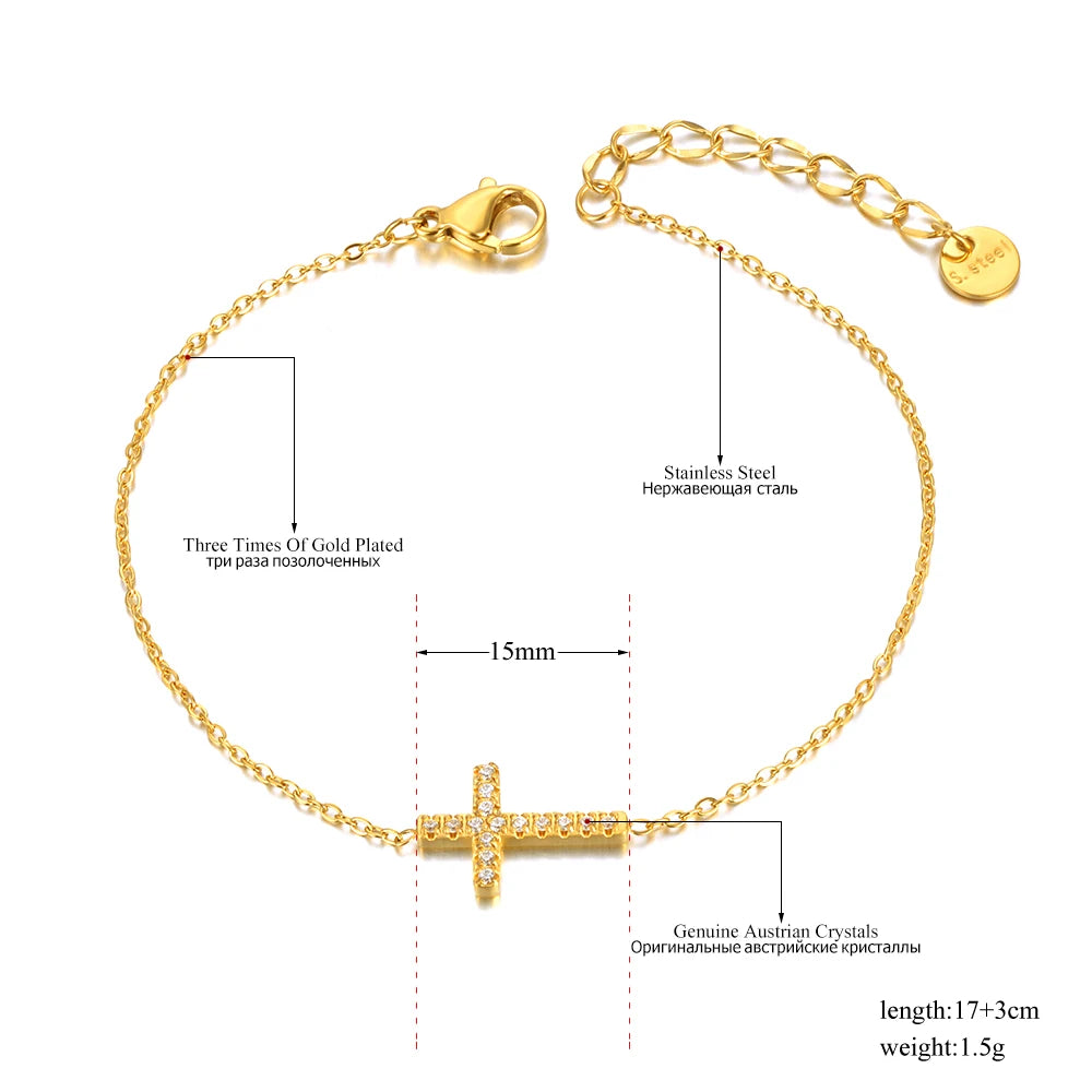 Bracelet croix