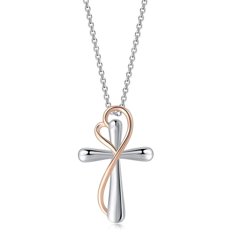 Collier croix femme