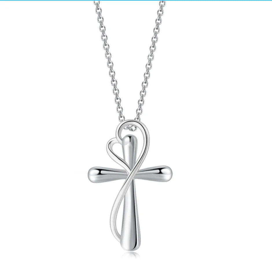 Collier croix femme