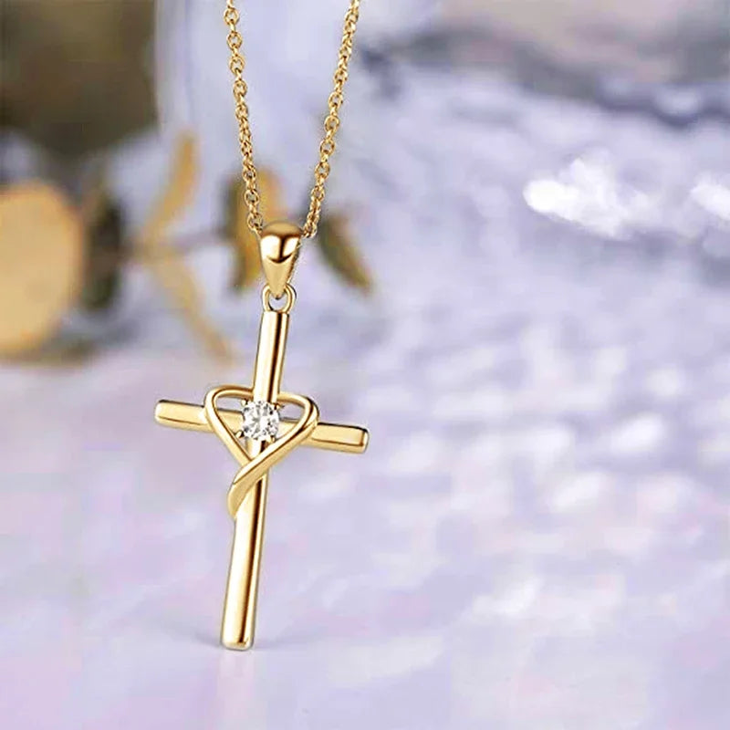 Collier croix