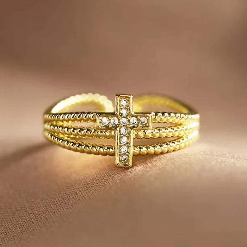 Bague croix
