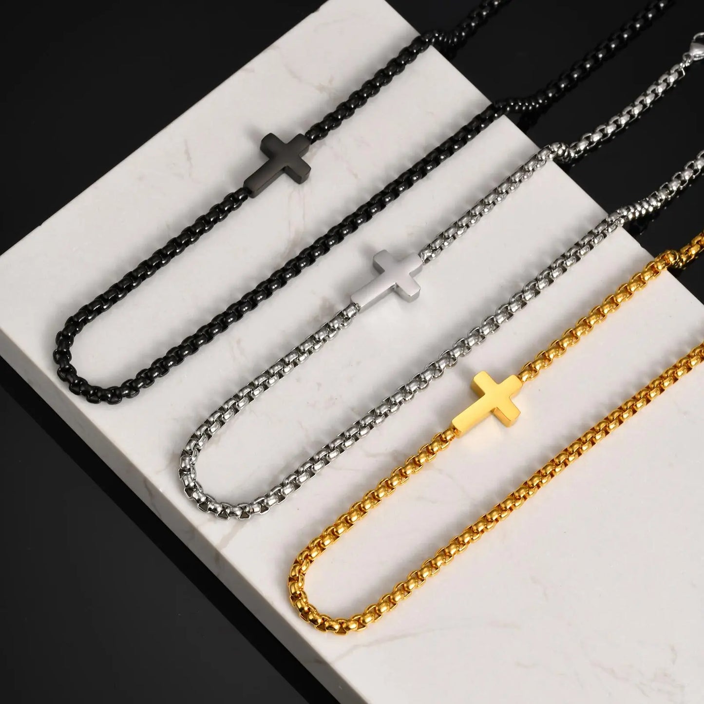 Collier croix
