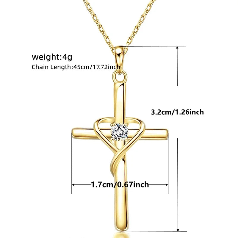 Collier croix