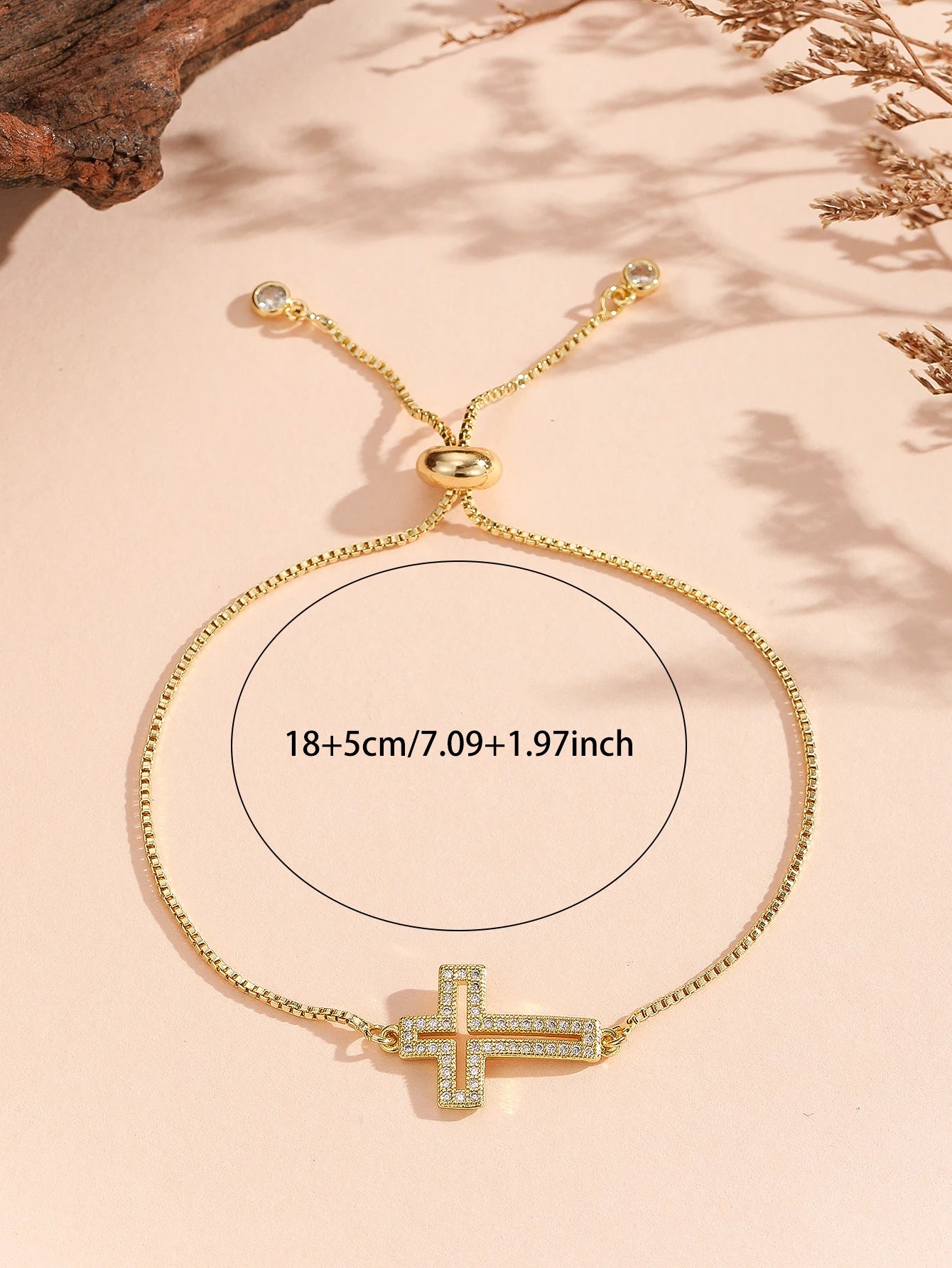 Bracelet croix femme