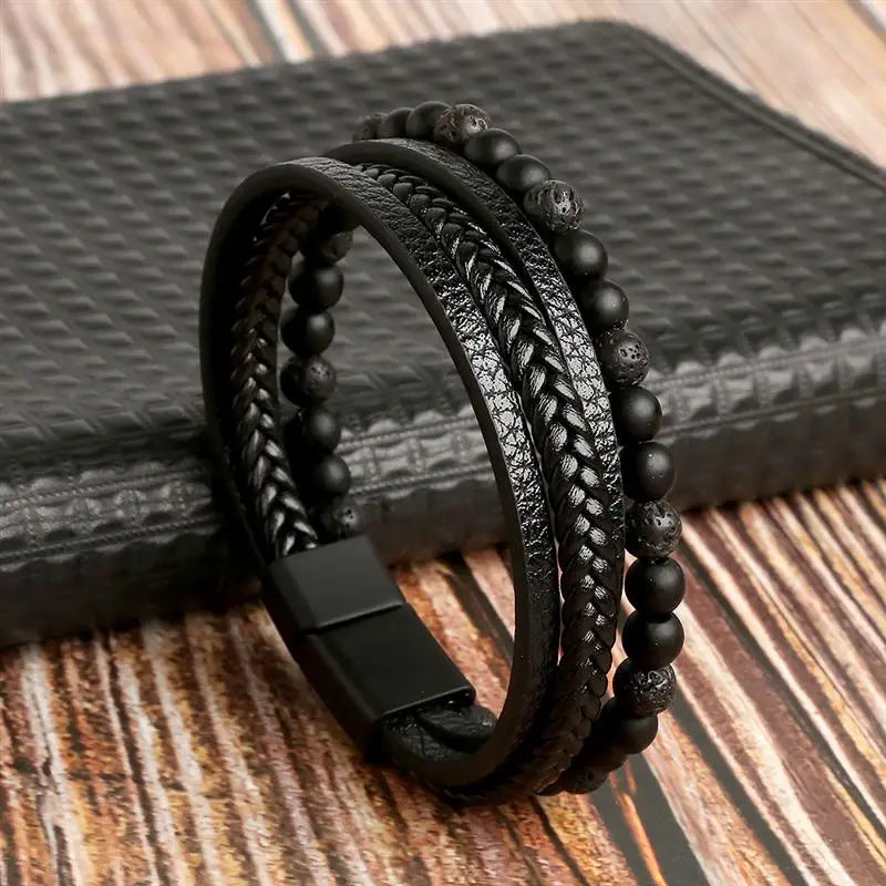 Bracelet croix homme
