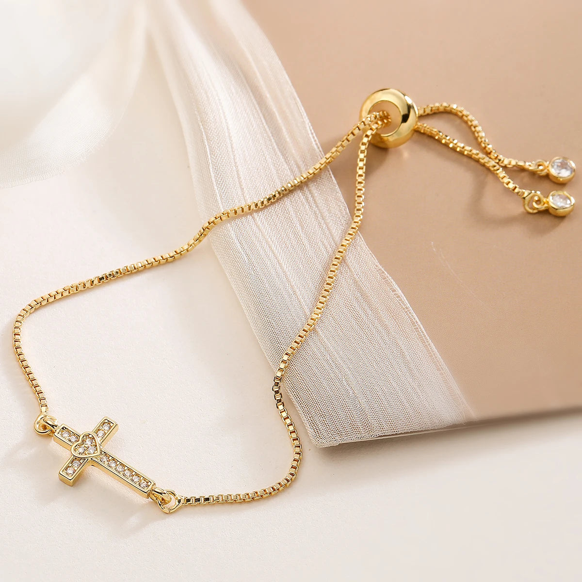Bracelet croix