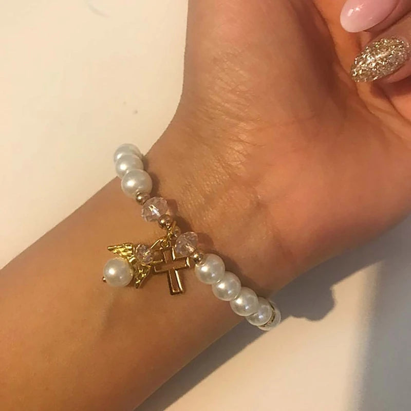 Bracelet croix femme