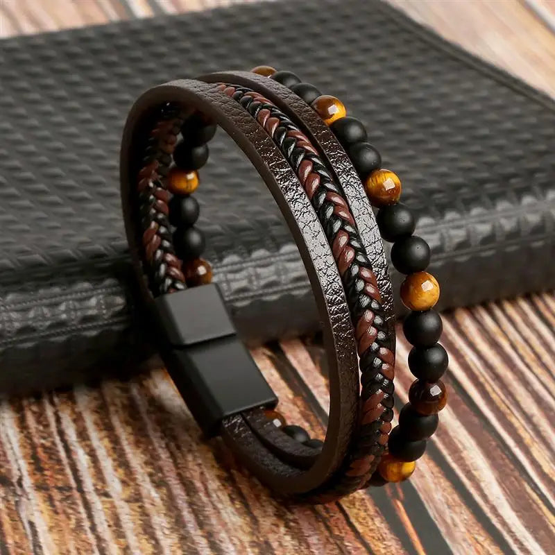 Bracelet croix homme