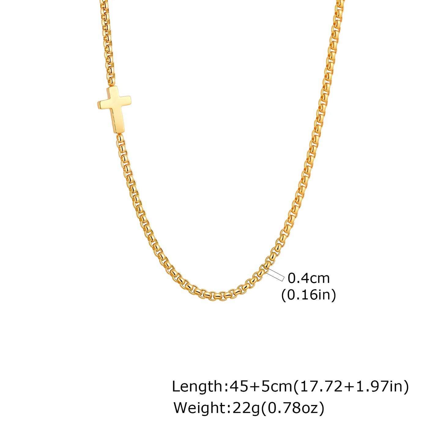 Collier croix