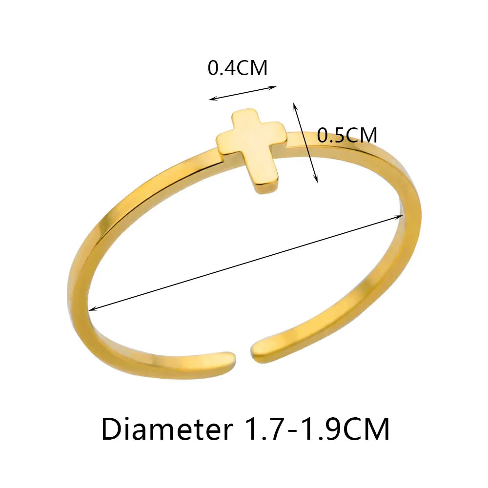 Bague croix