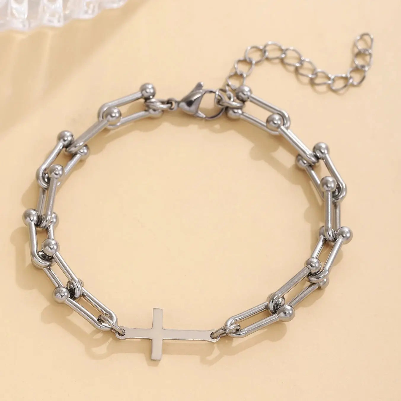 Bracelet croix femme