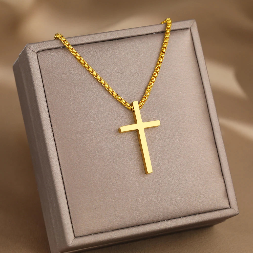 Collier croix femme