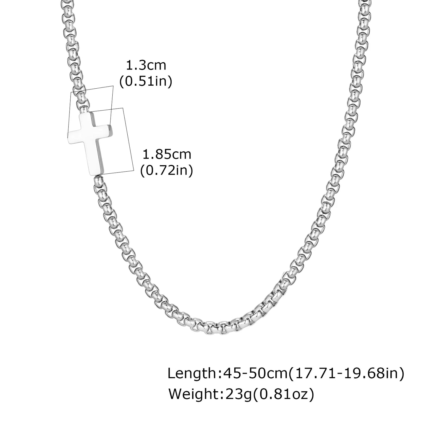 Collier croix
