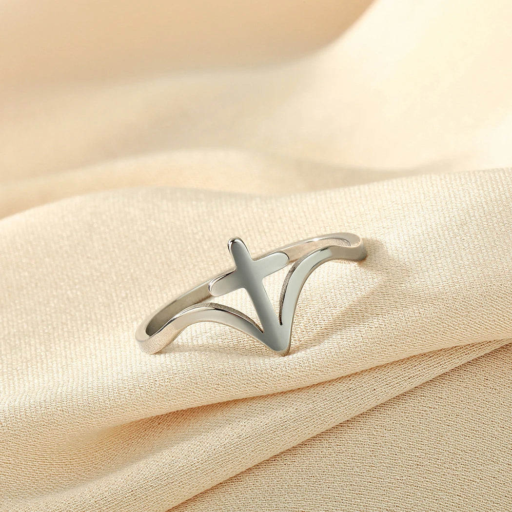 Bague croix