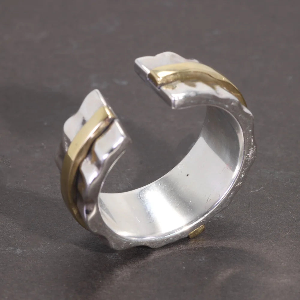 Bague argent croix