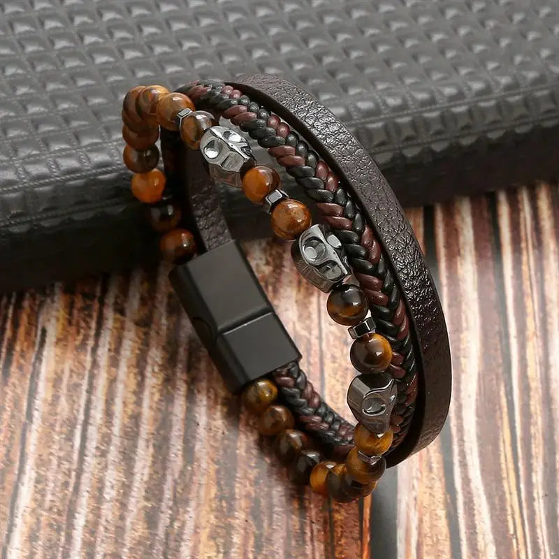 Bracelet croix homme