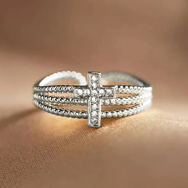 Bague croix