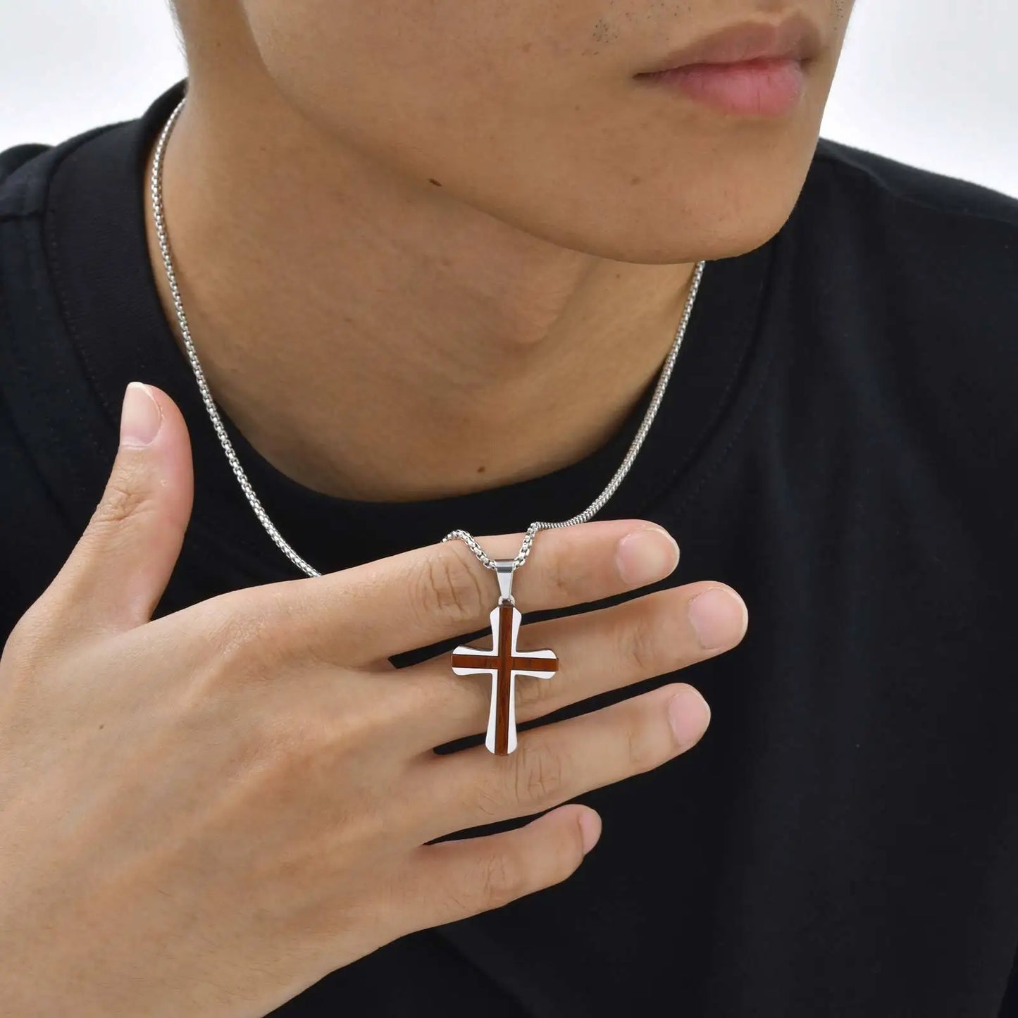 Collier croix
