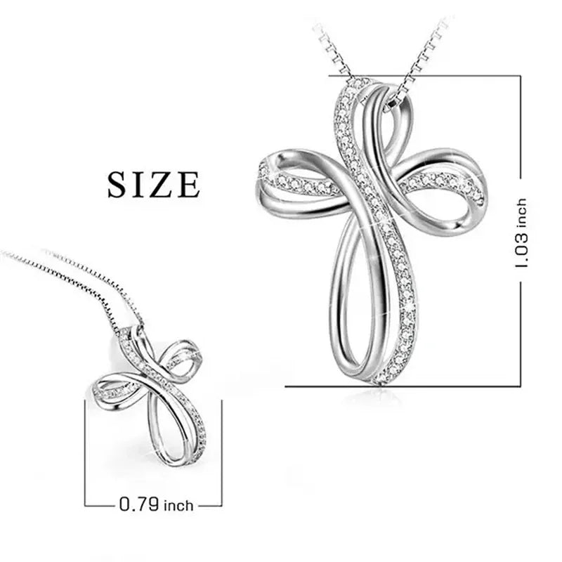 Collier croix femme