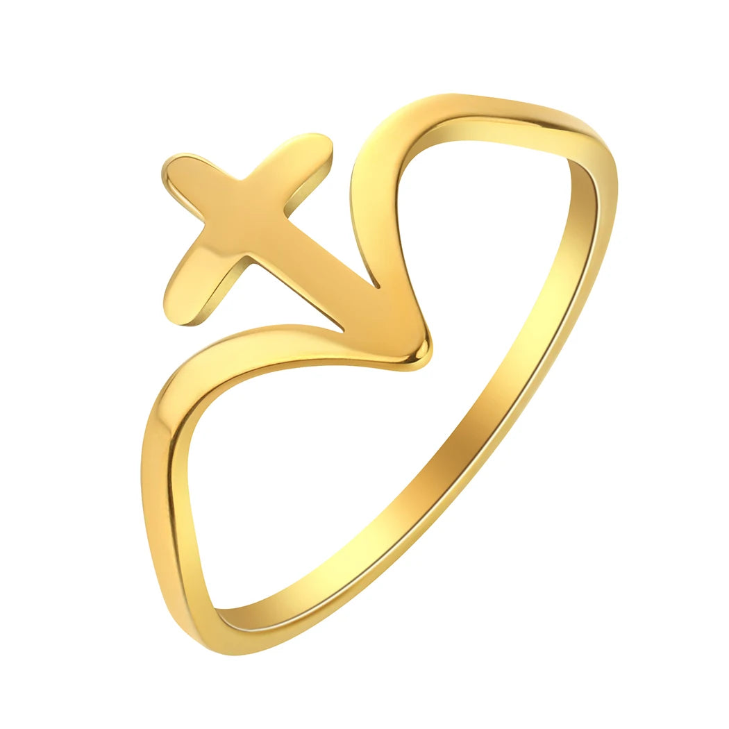 Bague croix
