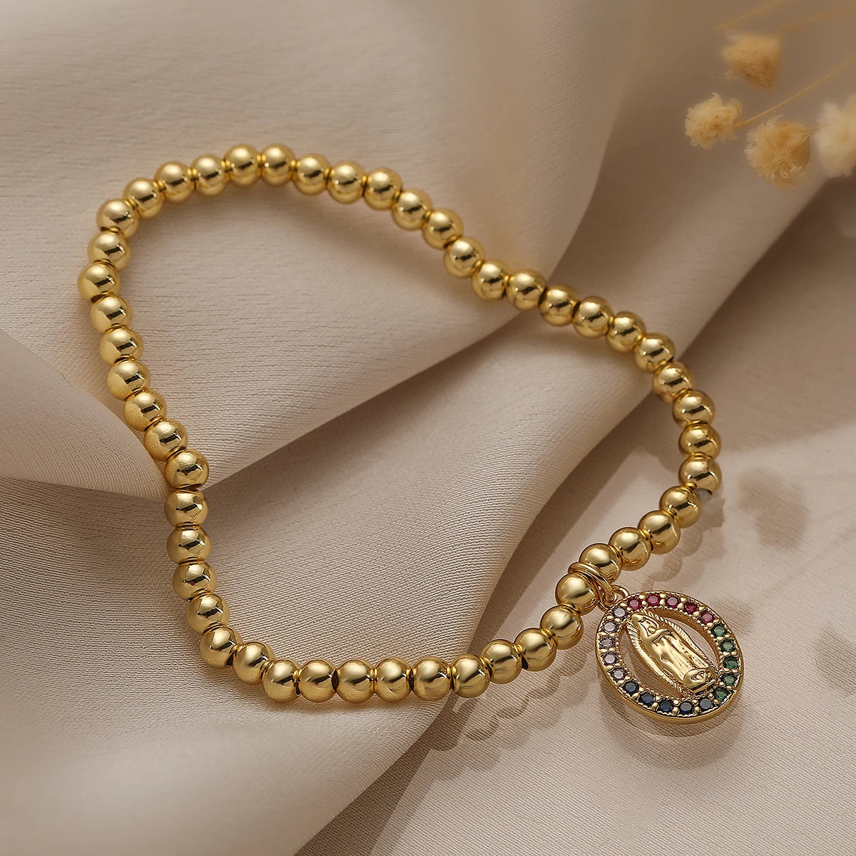 Bracelet croix chrétienne