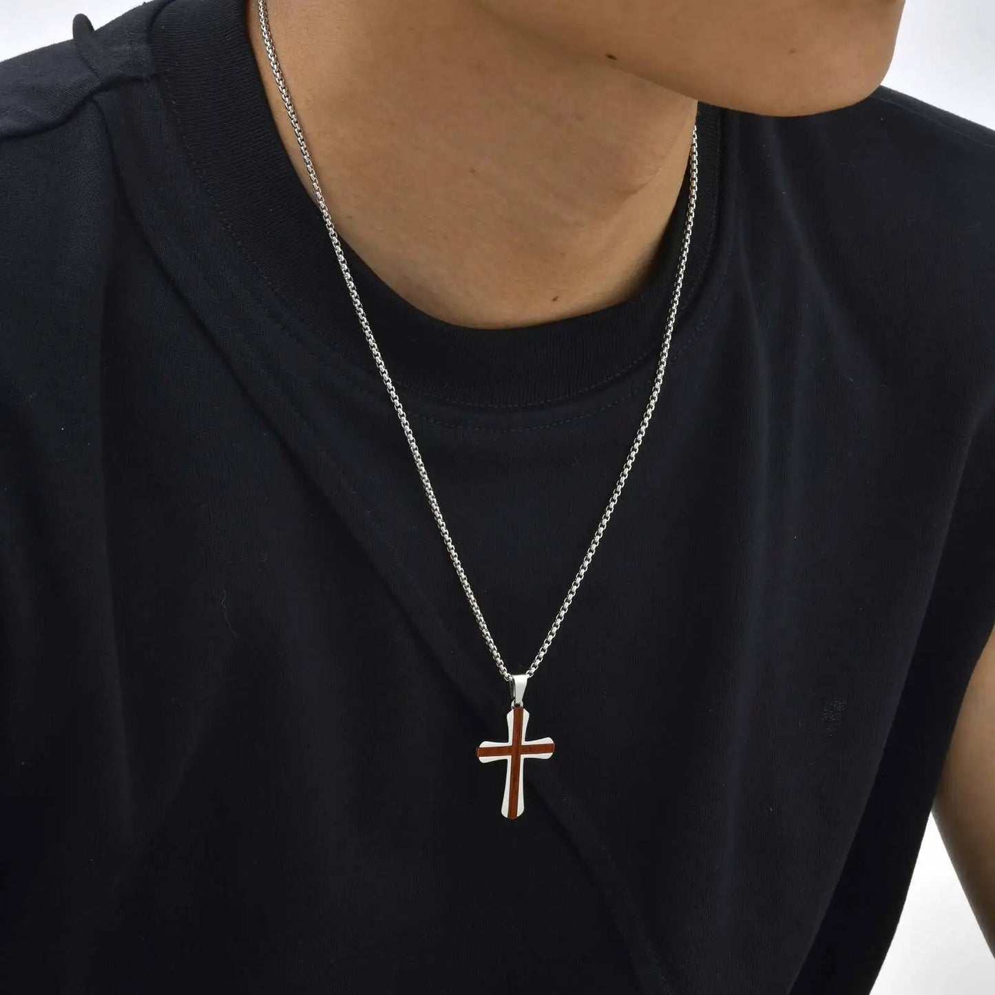 Collier croix