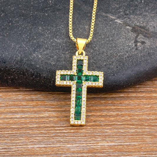 Collier croix