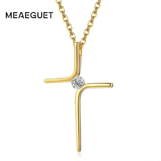 Collier croix