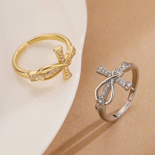 Bague croix