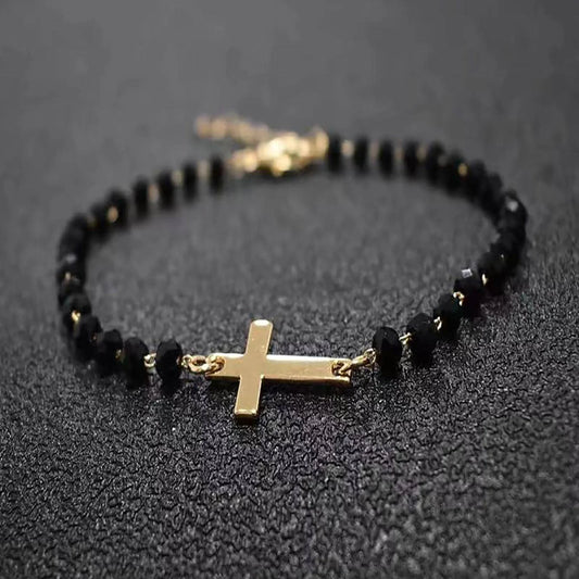 Bracelet croix homme