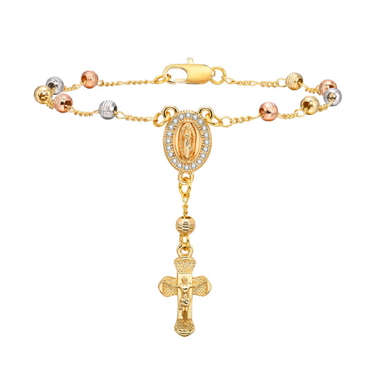 Bracelet croix chrétienne