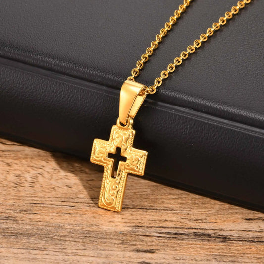 Collier croix