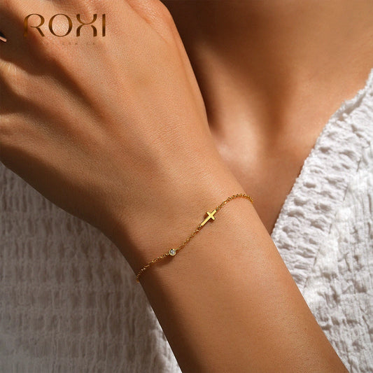 Bracelet croix