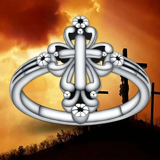 Bague croix