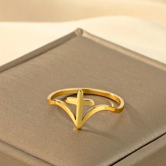 Bague croix