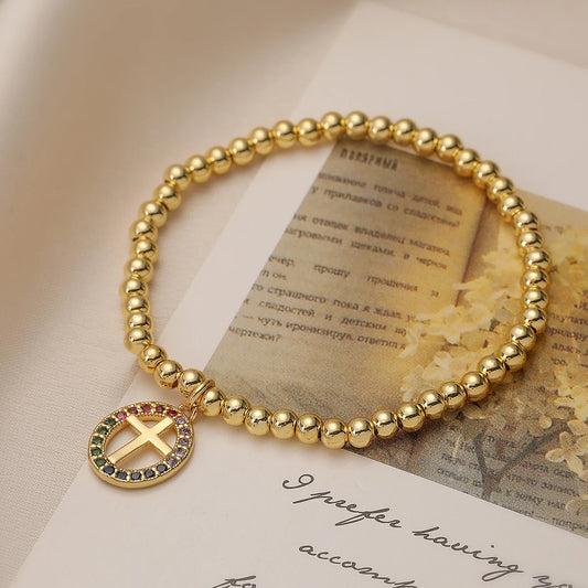 Bracelet croix chrétienne
