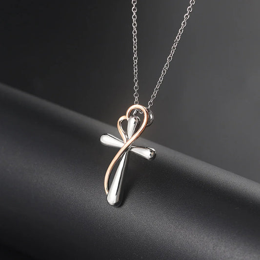 Collier croix femme