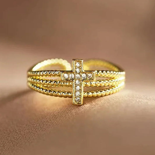 Bague croix