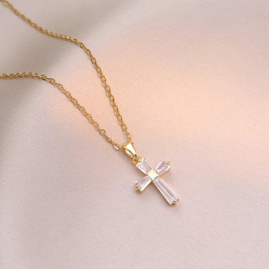 Collier croix