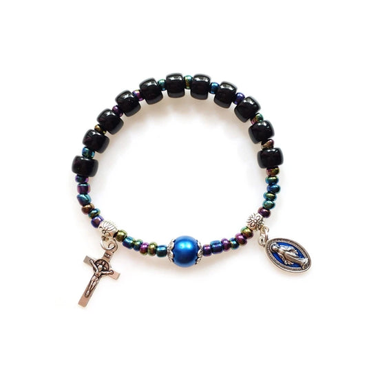 Bracelet homme croix chrétienne