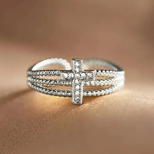 Bague croix