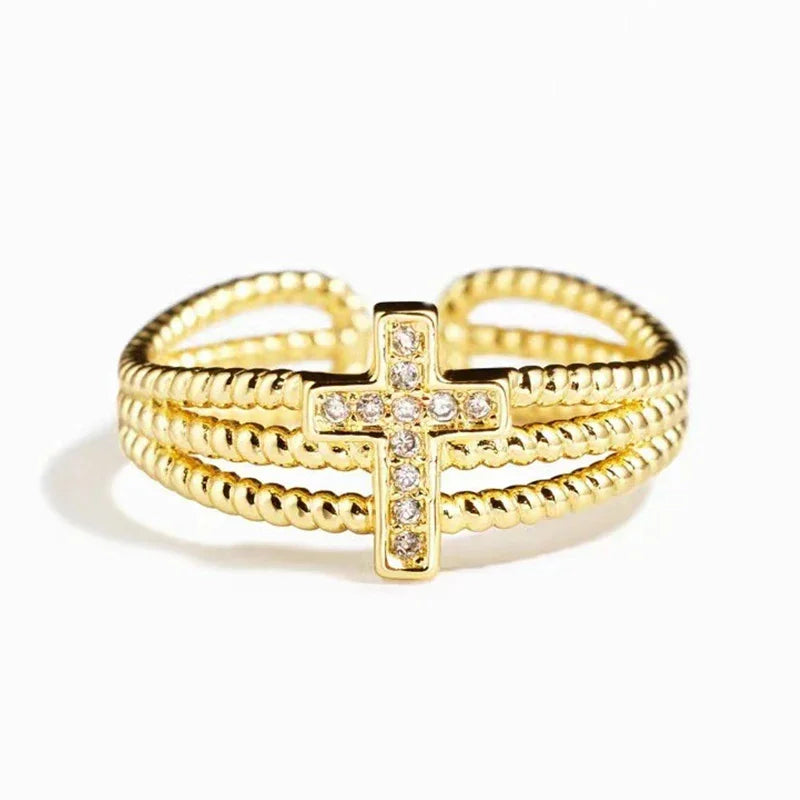 Bague croix